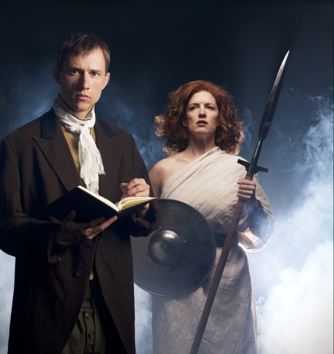 influence-touchstone-theatre-daniel-arnoldcolleen-wheeler Daniel Arnold and Colleen Wheeler in 'Influence'