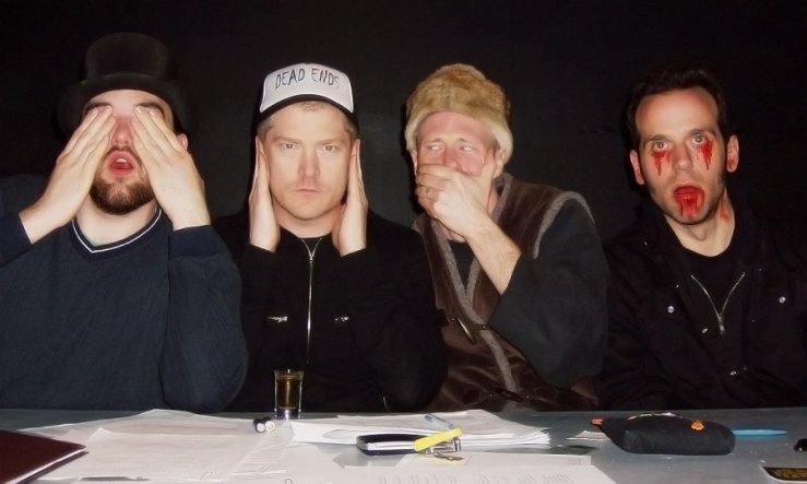 Michael Cope, Simon C. Hussey, Desmond Hussey and Blake Drezet.